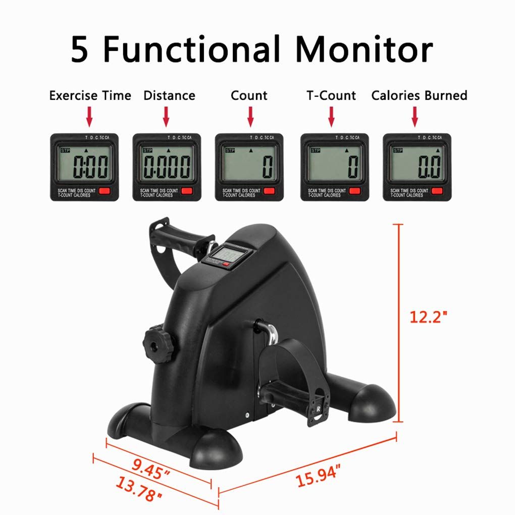 Mini Indoor Cycling LCD Display Exerciser